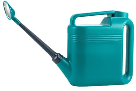Regadera para plantas de interior, regadera para plantas, regadera de flores con caño largo extraíble, maceta de riego con dos asas para flores de jardín, plantas, para interiores y exteriores