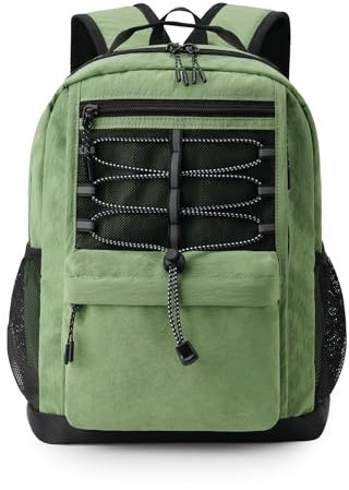 10L Kleine Größe Lässiger Rucksack für Kinder Mädchen Jungen Alter 3-9, Mini wasserdicht Outdoor Sport Reisen Wandern Camping Tagesrucksack (Armee grün)