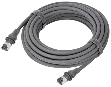 Bingfu Antena Parabólica Starlink V3 Gen3 Cable de Repuesto para Transmisión de Alta Velocidad y Cable Extensión Antiinterferencias Mejorado para Antena Parabólica Rectangular Starlink Gen3, 9 Metros