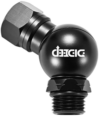 Baoblaze Swivel Hose Adapter 360 Degree Aluminum Replacement Professional Diving Regulator Accessories Fitting for 2ND Stage Regulator