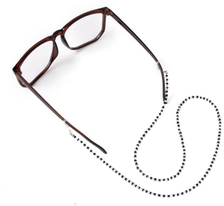AOKWAWALIY Cadena De Cuentas De Anteojos Cadenas y Cordones De Anteojos Para Hombres. Collar Para Hombre Gafas De Sol Deportivas Para Mujer Gafas De Sol Para Sobregafas Para Mujer
