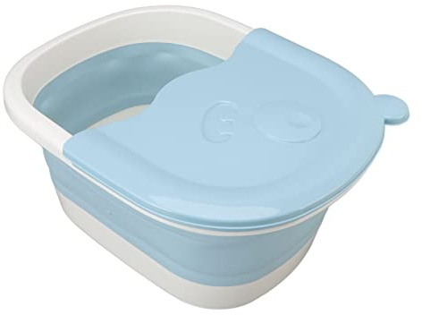 Multifunktions-Fußbadewanne, Faltbares Fußwaschbecken für Pediküre und Fußpilz, Robuste Kunststoff-Fußbadewanne für den Heimgebrauch, Kunststoff (#2)