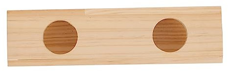 BELLIFFY Tunnel-Labyrinth-Spielzeug Aus Holz Für Hamster Kleine Mäuse Und Andere Kleine Haustiere Langlebig Und Sicher