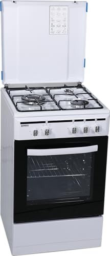 Cocina Rommer ECH 352 FG, 2 quemadores mas fuego triple corona, horno de 47 litros, gas butano