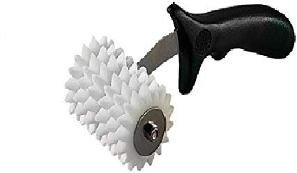 Heavy Pizza Dough Docker Helps Cook Thin Crust Pizza Uniformly & Prevents Dough, Pastry Preventing air Bubbles,Dough Pitter Baking Pizza Roller, Pizzatools