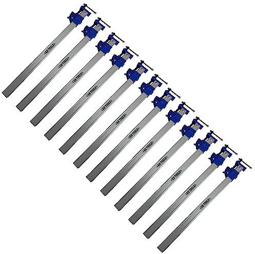 AB Tools 24 600mm Aluminium Sash Clamp Grip Bench Work Holder vice Slide Clamp 12pk