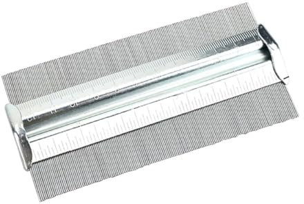 Kopieren Sie unregelmäßige Form Duplikator Unregelmäßiges Schweißen - Holzbearbeitung Tracing Must Have- Werkzeug für Heimwerker - Konstruktion Durable Metal Gauge 6 Inch Gauge Shape Duplikator