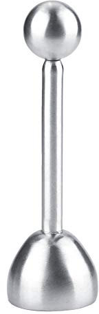 Rompigrumi in acciaio inox, strumento per tagliare le uova, bonus per rompere il guscio dell'uovo, perfetto apri-uova, topper per uova in acciaio inox, apri-uova, separatore di gusci.