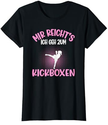 Kickboxen Damen Kampfsport Training Mädchen Kickboxen T-Shirt