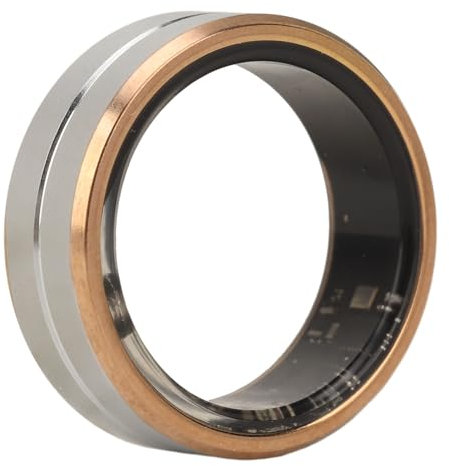 Smart Ring Fitness Tracker,Anello di Monitoraggio della Salute del Sonno,Controllo Remoto della Fotocamera, Anello di Salute Intelligente Impermeabile IP68 con APP per Uomini