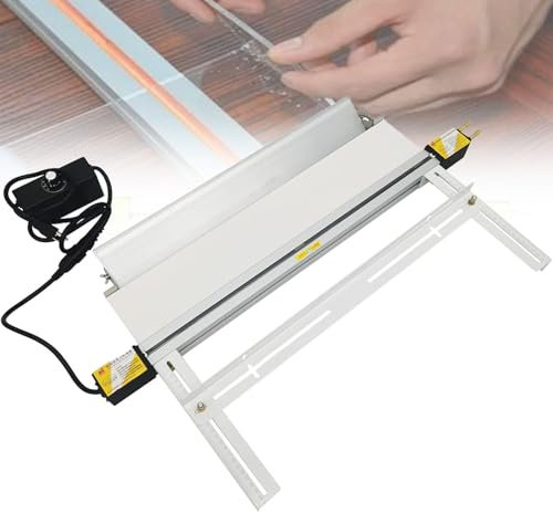 Hydravex Biegemaschine für Acryl, Biegemaschine für Kunststoffplatten, manuelle Streifenheizung mit Winkelverstellhalterung, Biegemaschine für Acryl- und PVC-Kunststoff, Dicke 1–6 mm,30cm