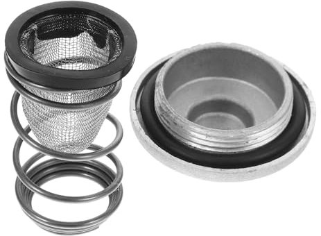 HAWILLOSCH Motorrad-ölfilter Benzinfilter Mit Ablassdesign Roller-gasfilter Kraftstofffilter Ölfiltersystem Für Motorradwartung