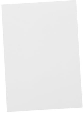 STOBOK Leeres Postkarten- und Briefpapier für Vielseitige Nutzung Weißes Papier mit Glatter Oberfläche als Notizblock für Büro und Professionellen Gebrauch