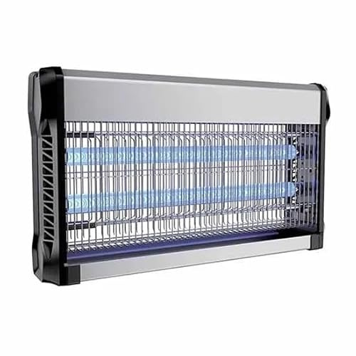 ZANZARIERA ELETTRICA PROFESSIONALE DA 30W LAMPADA UV ANTIZANZARE E MOSCHE 50X25 CM