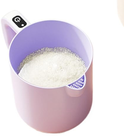 Sbattitore Elettrico per Uova,2 In 1 Ciotola Per Mescolare E Colino | Agitatore Automatico Da 1 Litro, Utensile Da Cucina Per Lavare Riso, Frullare, Mescolare, Battere E Agitare Latte E Alimenti