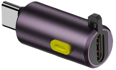 Qcbuegof Adattatore altamente di velocità 80Gbps USB 4 con i connettori di USB del display digitale per le tensioni e la corrente con l'adattatore di potere di commutazione