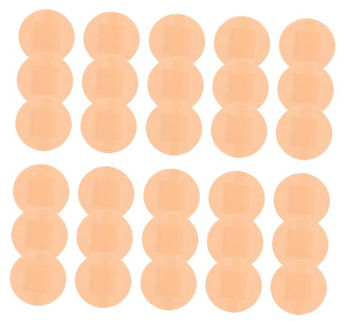 Vendajes Circulares para Heridas Beige 200 Piezas de Tela | Transpirables, Resistentes al Agua, Protección de Emergencia, Formato Compacto para Llevar en Bolso