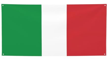 Italy Flag Print Party Banner,Banner For All Events,Bright Flags For Birthday,Thanksgiving And More