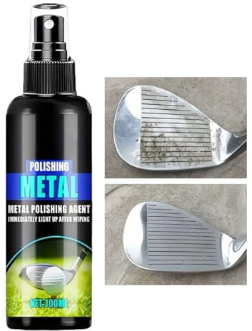 Golf-Eisenreiniger, 100 ml, langanhaltendes Reinigungsspray, Golf-Eisenreiniger, Metallpolitur-Spray, für Wartung, Pflege, Restaurierung, tägliche Reisen, Outdoor-Kurs