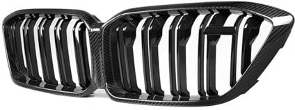 Griglia Paraurti Anteriore Griglia Per BMW Per M2 Series F87 LCI Griglia Anteriore In Vera Fibra Carbonio A Secco Ricambio Paraurti Presa D'aria Cofano Rene