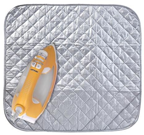 Sew Easy Quilted Ironing Mat – Table Top Pressing Mat for Clothes, Craft, Quilting – Compact, Non-Slip, Foldable – 60 x 55cm 23.6 x 21.7”