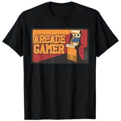 Arcade Gaming Retro Controller Game Over Play Konsolenspiele T-Shirt