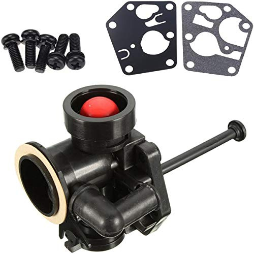 ZAMDOE 795477 498809 Carburateur avec Joints Vis pour Briggs & Stratton 795477 795469 794147 794161 699660, 09J000 09L000 09S000 09T000 Série Moteur Vertical