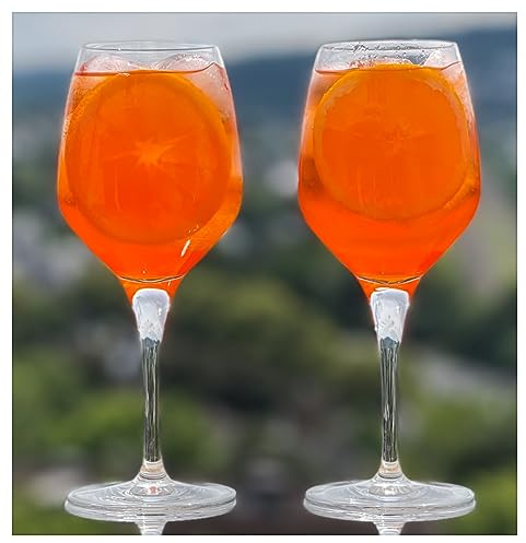 Topkapi Aperol Spritz Set Trupbach XL – 6 Stück Kelche 420ml