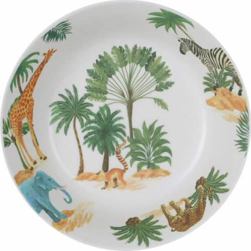 La Mediterránea Plato Hondo Sauvage Melamina 20 x 20 x 5 cm (24 Unidades)