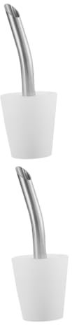 TOPBATHY 2pcs Stainless Steel Teapot Extension Spout for Camping Portable Filter Spout for Outdoor Kettles Safe and Odorless Compact Design for Easy Storage