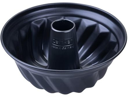 Zenker Stampo per ciambella Perfect Black Ø 25 cm – Stampo di alta qualità con doppio rivestimento antiaderente, resistenza al calore +230 °C Made in Germany