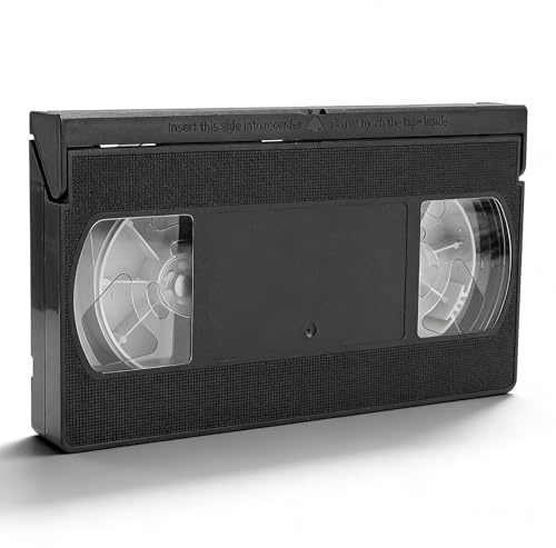 VCR Kopf Reiniger, Trocken Reinigungsset für VHS Videorekorder, Wiederverwendbar bis 50x, Ohne Reinigungsflüssigkeit, Einfache Anwendung