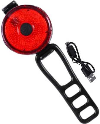 Bike Lights Front and Back - Usb Rechargeable Cycle Taillight | Cycling Accessories for Men | 3 Lighting Modes Water Resistant Light Mountain Cycle Accessories for Commuting Traveling Cycling