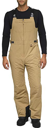ARCTIX Avalanche Athletic Fit Insulated Bib Overalls Mono Babero, Hombre, Caqui, 2X-Large (44-46W 30L)