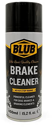 BLUB Spray Nettoyant pour Freins | BLUB Nettoyant Frein Aérosol Spray 450ml | Nettoyant pour Freins à Disque de Vélo