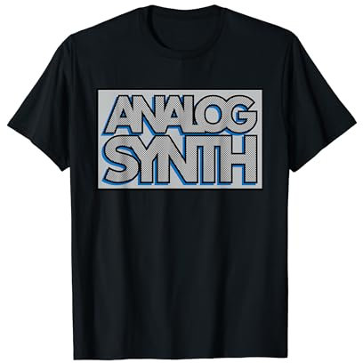 Analoger Synthesizer Modular Synthesizer Electronica T-Shirt