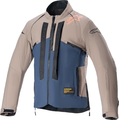 Alpinestars 3704524-8007-S Techdura Jacke Falcon Brown/Night Navy Sm