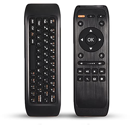 Mini Air Mouse Portatile, Telecomando Tastiera Wireless, Tastiera Remota Wireless, Design Ergonomico Palmare, Basso Consumo Energetico
