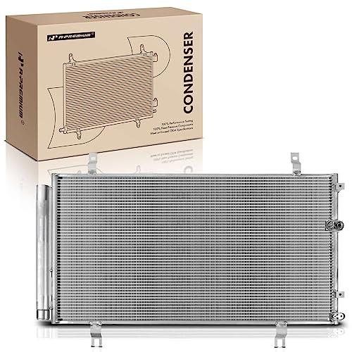 A-Premium Air Conditioning A/C Condenser Compatible with Lexus IS250 2006-2014, IS350 2006-2014, 2.5L 3.5L