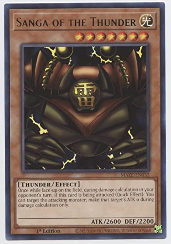 Sanga of The Thunder - MAZE-EN032 - Rara - 1ª edición