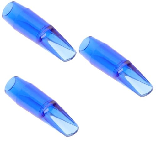 TOYANDONA 3St Flötenmundstück Saxophon-Teile Musikalisches Saxophon Teil für Ersatz Instrumentenmundstück für Altsaxophon Handbuch Musikinstrument Werkzeug Röhrenkopf Zubehör Abs