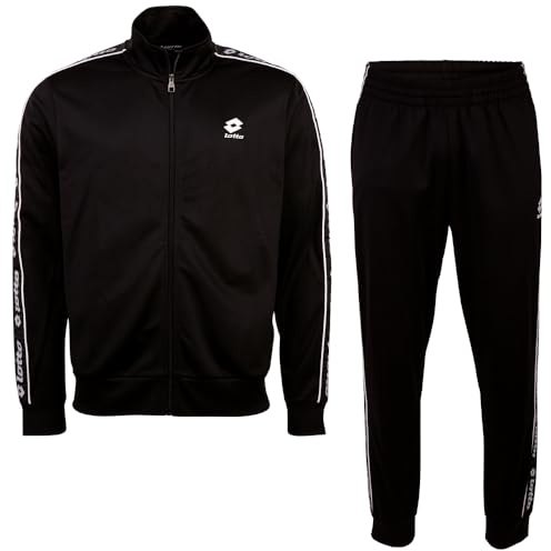 Lotto Traje de entrenamiento para hombre, Caviar, XL