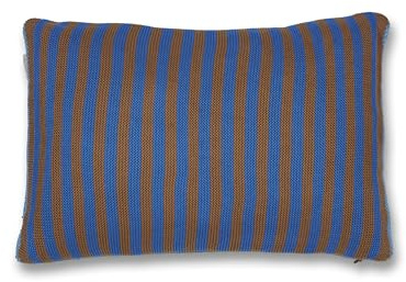 Pip Studio Bonsoir Stripe Cushion Zierkissen - 40 x 60 cm cm - Baumwolle - Blau