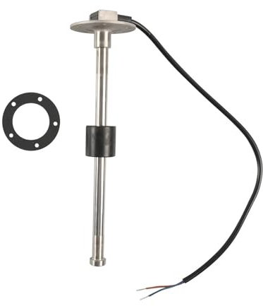 Sensor de nivel de combustible Sensor de nivel agua y combustible (3 unidades) for coche, barco, RV, tanque marino, compatible con medidor 0-190 Ω para coche, camión, barco