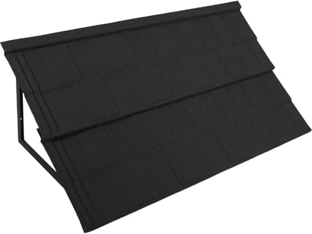 MEELRYD Store de fenêtre, fixed Metal Awning, store stable avec cadre triangulaire en acier pour portes, terrasse, auvent à pince pour entrées de porte, fenêtres, vérandas, balcons