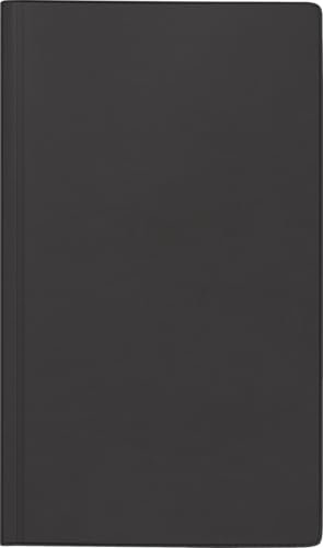 rido/idé Buchkalender Mod. reise-merker 2026 | 102×172 mm, Kunststoff, schwarz