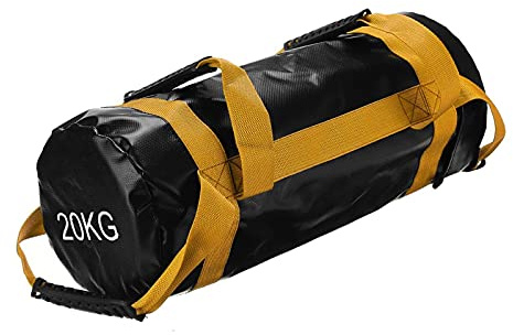 Sandsäcke,Gewichtssack 5-30kg Gewichtheben Doppel-End-Sandsack-Boxen-Fitness-Training Multifunktionale körperliche Trainingsübung Heavy Duty Power Bag(20KG)