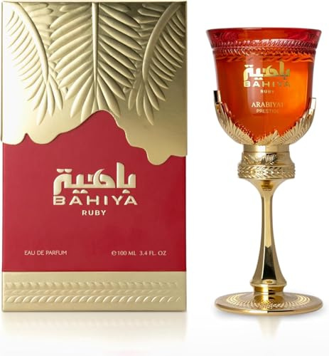Arabiyat Prestige Bahiya Ruby EDP Eau de Parfum für Damen 100 ml, Hergestellt in den VAE