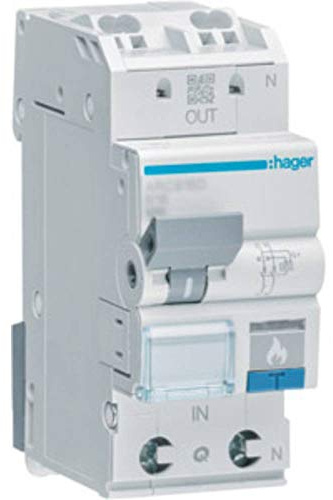 Hager ARC916D Disjoncteur 2 pôles 16 A 230 V