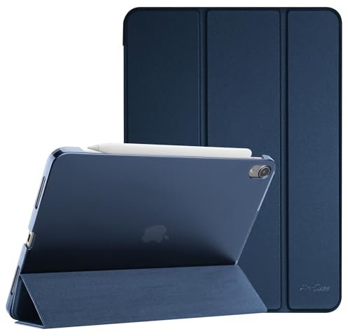 ProCase Hülle für iPad Air 11 Zoll (M3/M2 2025/2024),iPad Air 6/5/4 Gen 10,9 Zoll (2022/2020),Schutzhülle Smart Case Cover -Navy